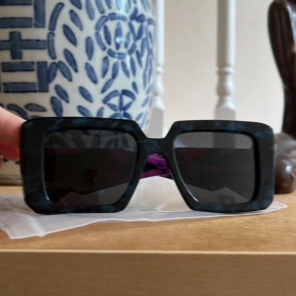 Prada PR23YS Symbole Havana Sunglasses $475 new - Picture 2 of 10